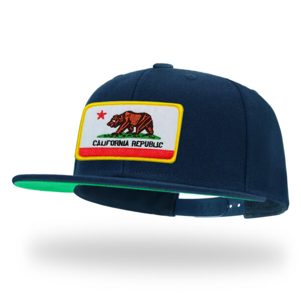 Tilgomedal Farm & Wild Animal 3D Embroidered Badge Snapback Hat, Wool Flat Brim Streetwear Baseball Cap Unisex
