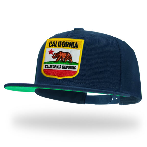 Tilgomedal Farm & Wild Animal 3D Embroidered Badge Snapback Hat, Wool Flat Brim Streetwear Baseball Cap Unisex