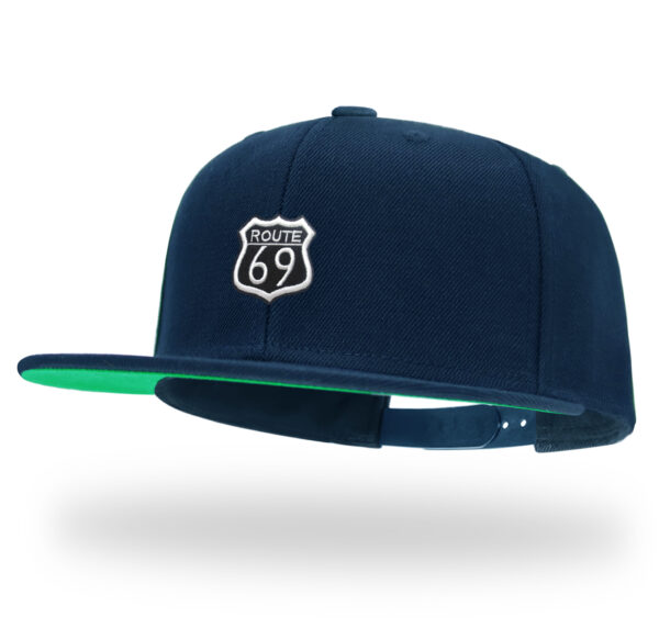 Skull Embroidery Snapback Hat Gothic Streetwear Flat Bill Baseball Caps for Men