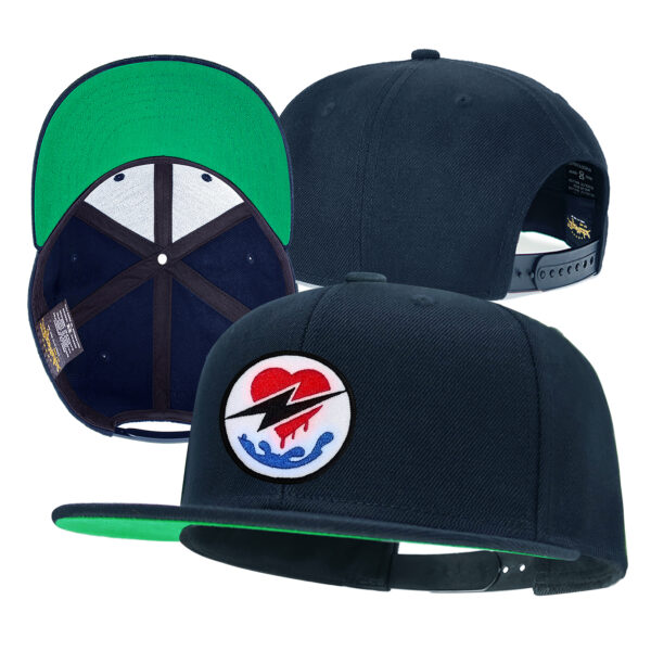 Tilgomedal Limited Flat Bill Camo Snapback Hat, Touch Your Heart Embroidery, 3D THE SPORT DAY Badge Baseball Cap For Outdoor Hunting Hiking Adventure Military Gear