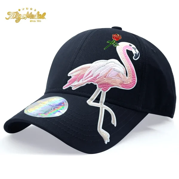 TilgoMedal Embroidered Structured Baseball Cap – 100% Cotton Curved Brim Hat