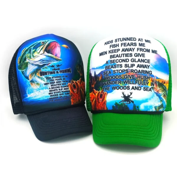 Funny Fishing Trucker Hat – Women Fear Me, Fish Fear Me