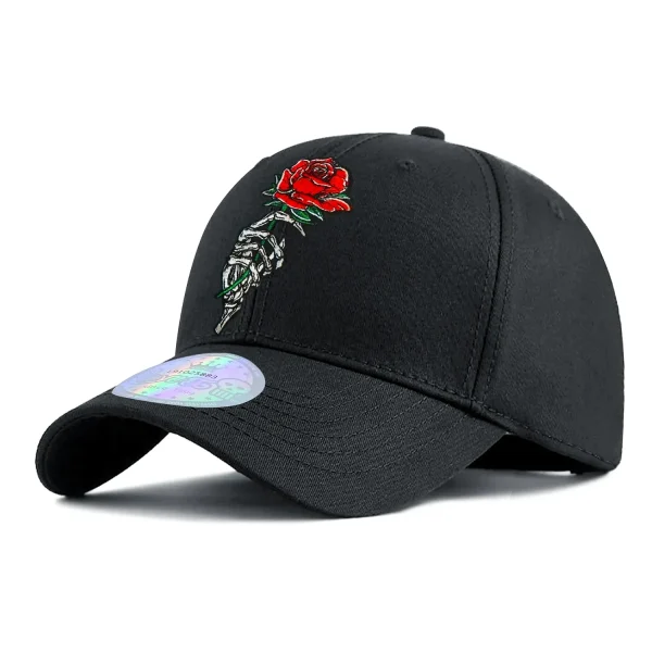 TilgoMedal Embroidered Structured Baseball Cap – 100% Cotton Curved Brim Hat