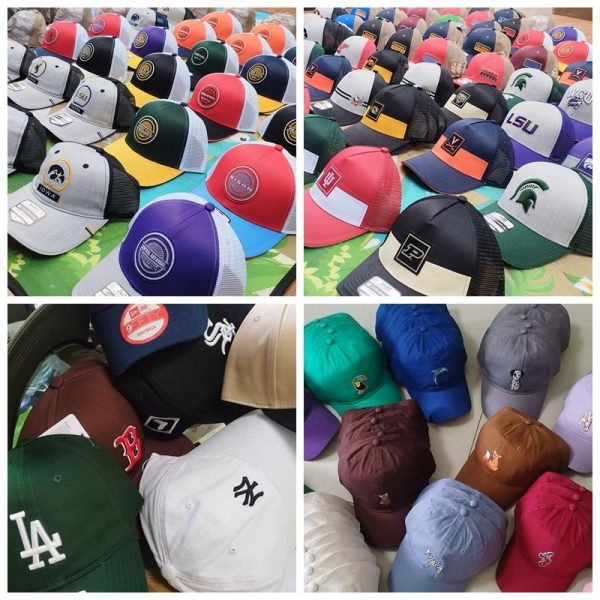 Custom Hand-Decorated Baseball Cap — Pearls, Rhinestones & 3D Flowers Snapback hat