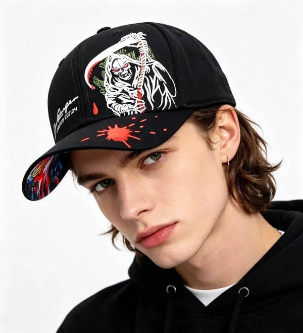TilgoMedal Embroidered Structured Baseball Cap – 100% Cotton Curved Brim Hat