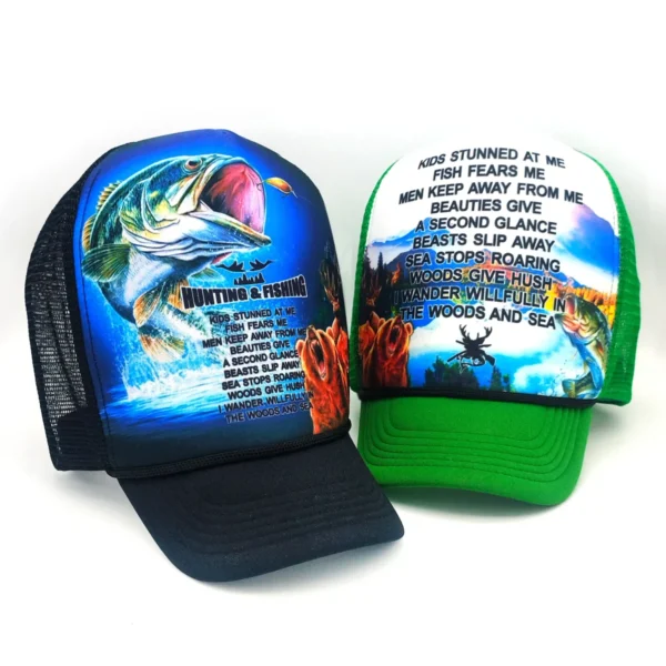 Funny Fishing Trucker Hat – Women Fear Me, Fish Fear Me