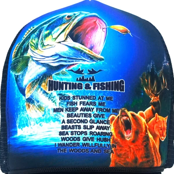 Funny Fishing Trucker Hat – Women Fear Me, Fish Fear Me
