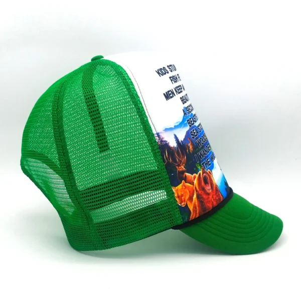 Funny Fishing Trucker Hat – Women Fear Me, Fish Fear Me