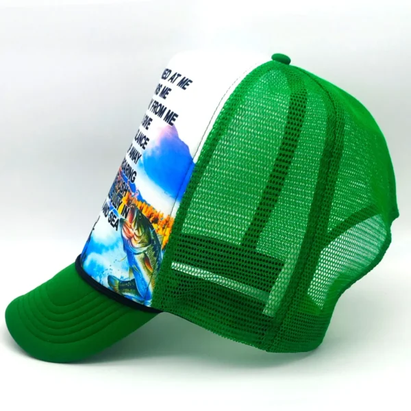 Funny Fishing Trucker Hat – Women Fear Me, Fish Fear Me